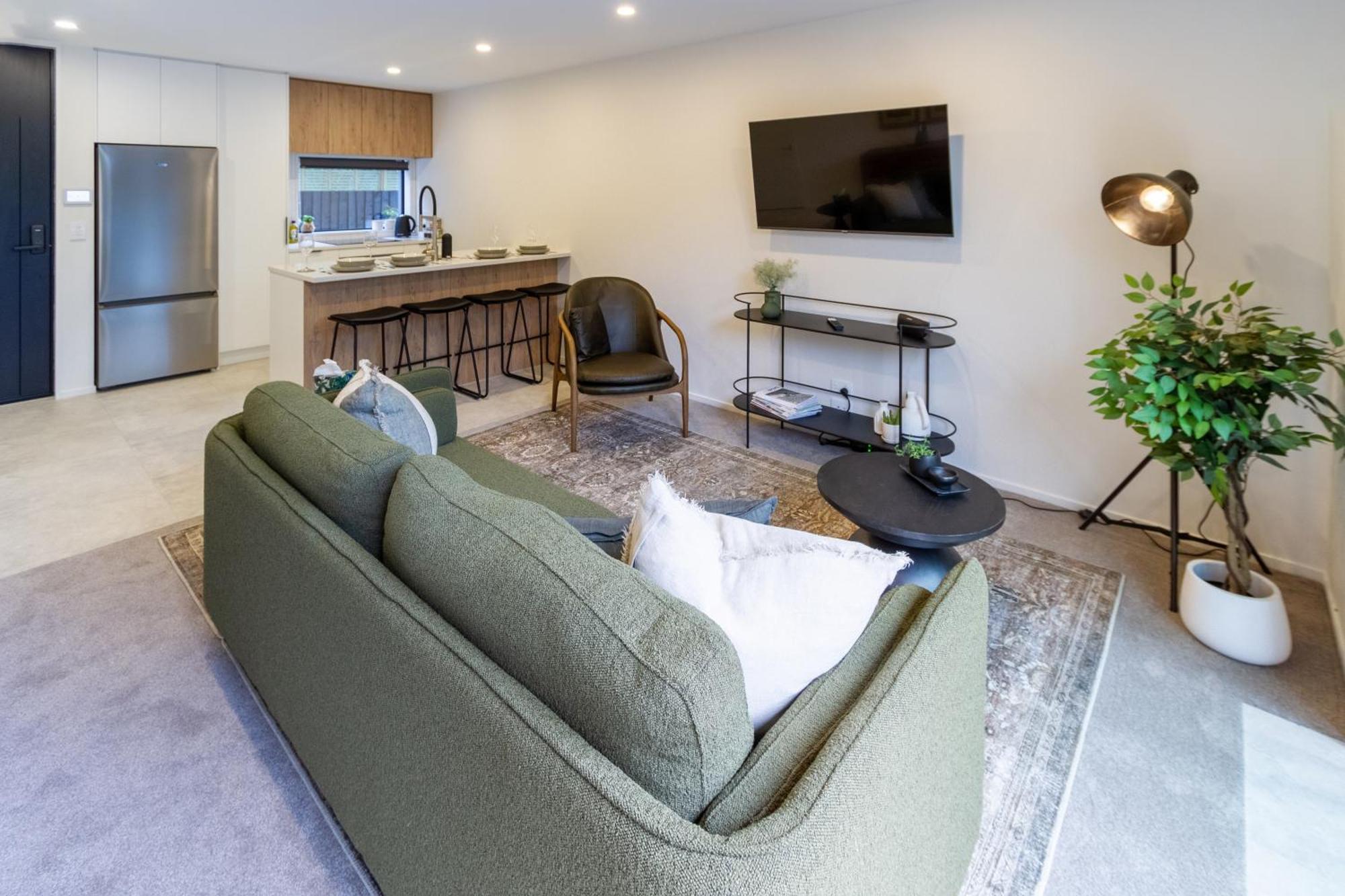 Merivale Gem: 2Br Townhouse Oasis ไครสต์เชิร์ช ภายนอก รูปภาพ