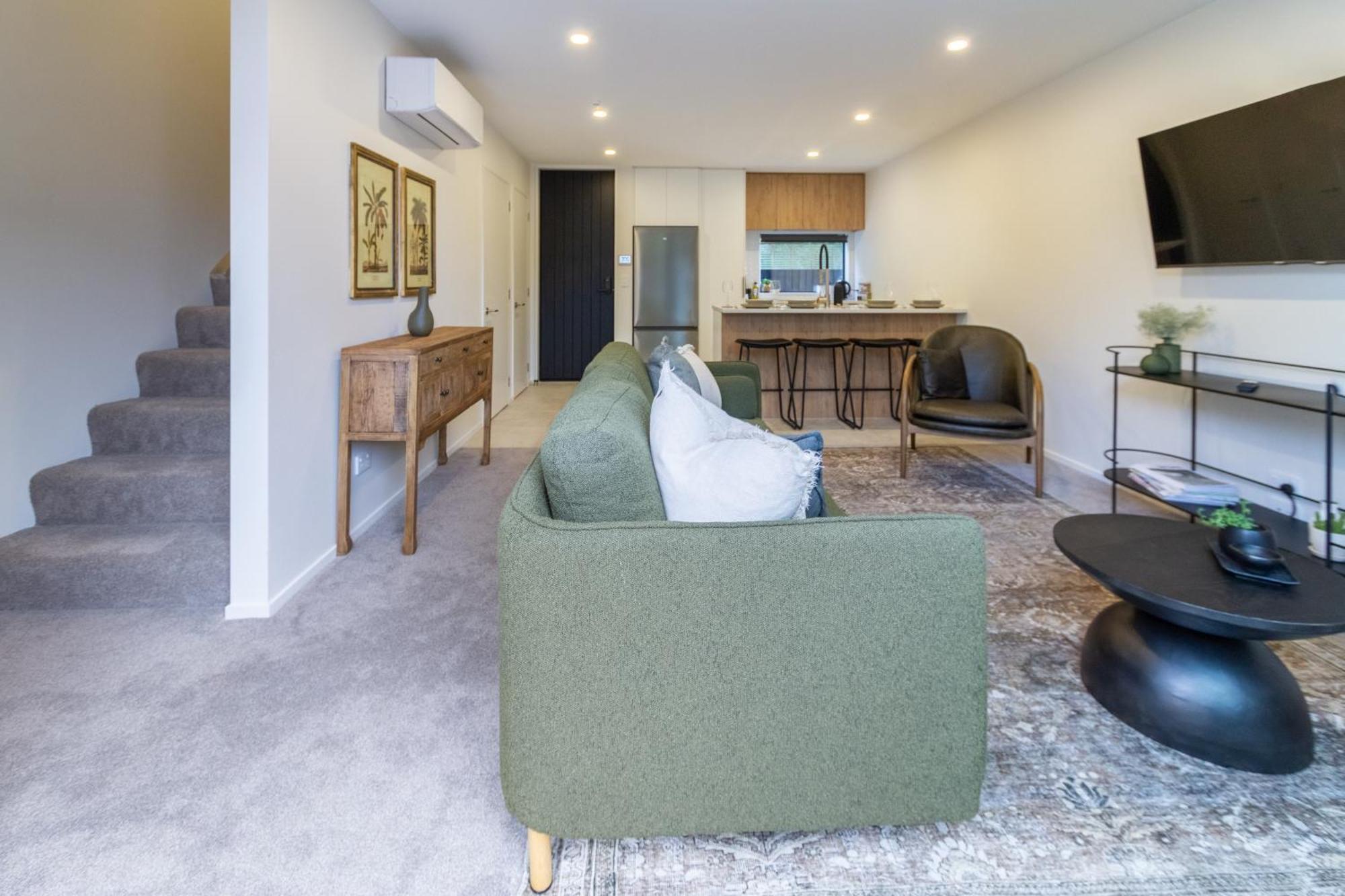 Merivale Gem: 2Br Townhouse Oasis ไครสต์เชิร์ช ภายนอก รูปภาพ